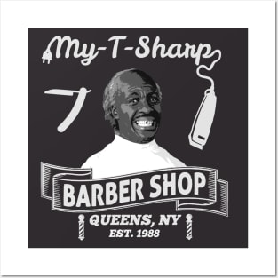 Coming To America My T Sharp Barber Shop Posters and Art